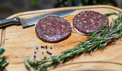 LOT DE 4X2 Steaks Hachés de BOEUF 125G, soit 8 Steaks - 1KG