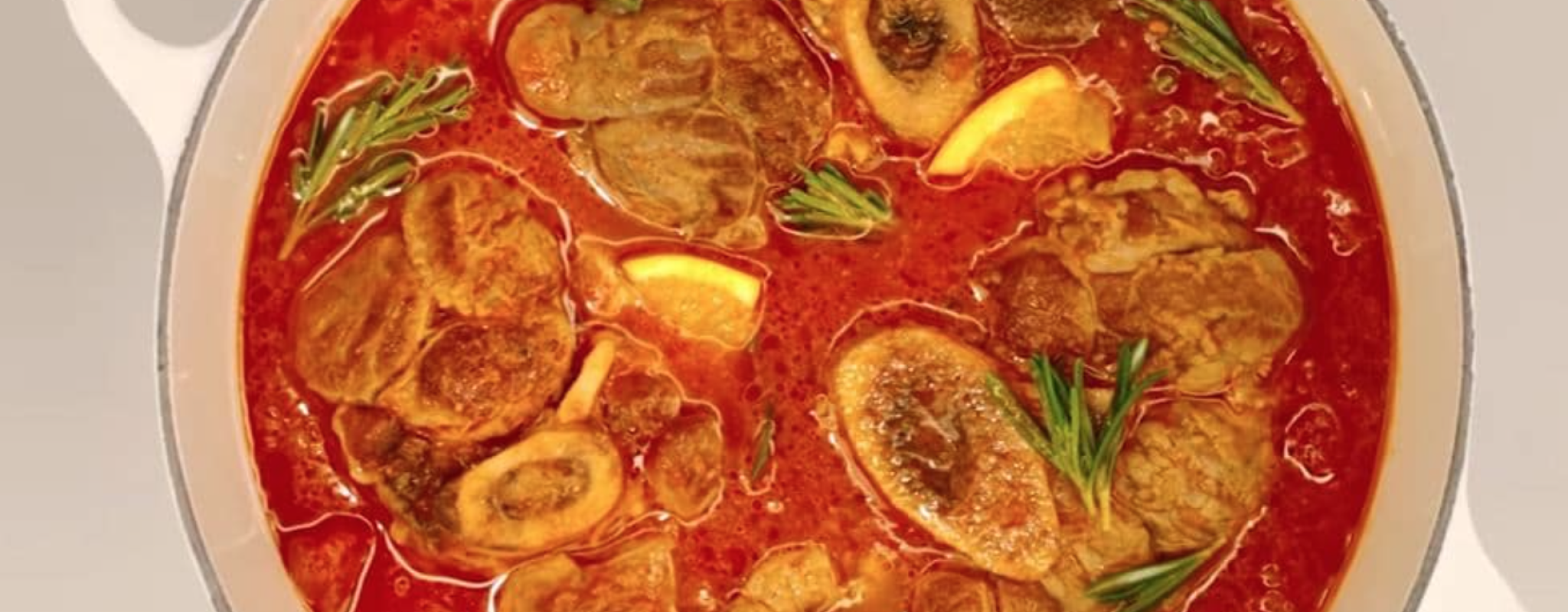 Osso buco à la tomate cerise et à l'orange