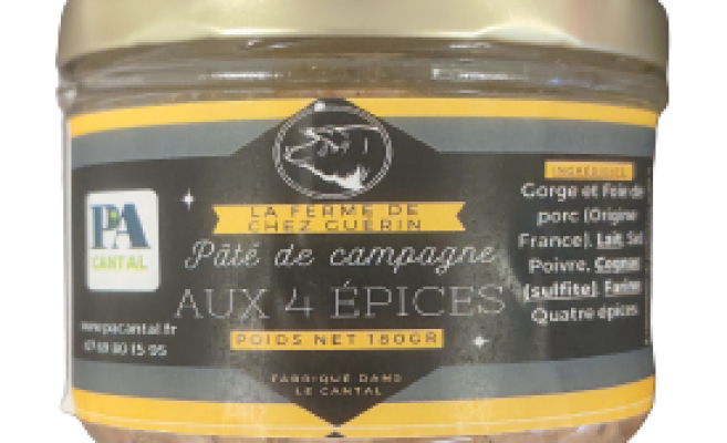 Pâté aux 4 épices