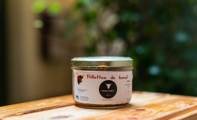 RILLETTE BOEUF SALERS AU BLEU D&rsquo;AUVERGNE