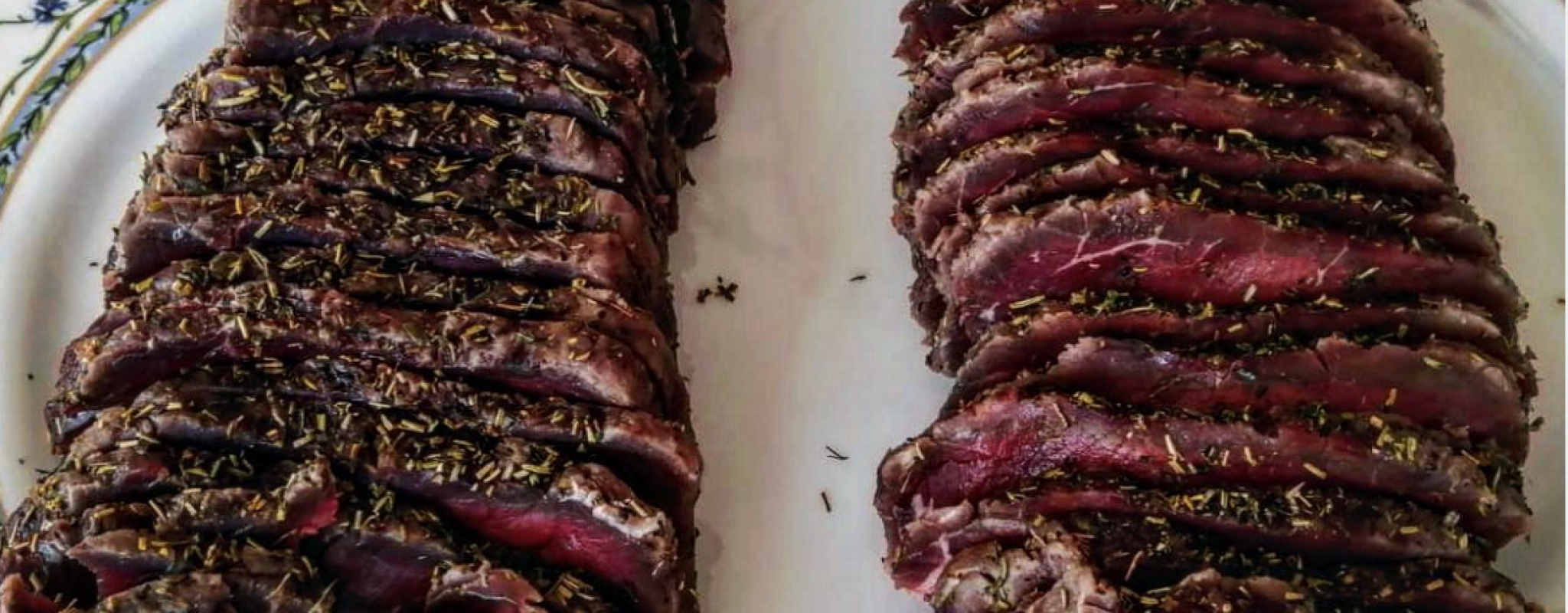 Roti de boeuf cuit en croute se sel