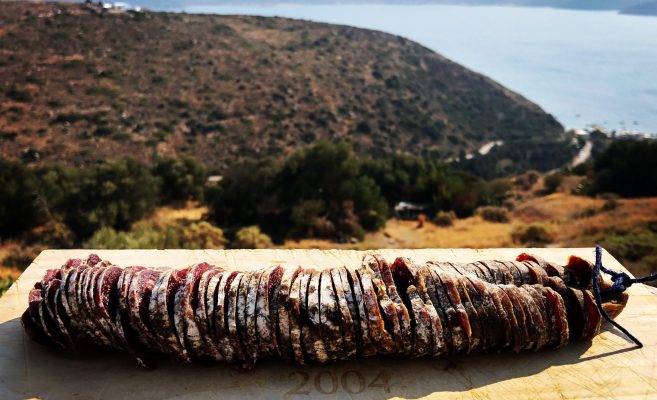 SAUCISSON DE BŒUF SALERS BLEU D’AUVERGNE250G
