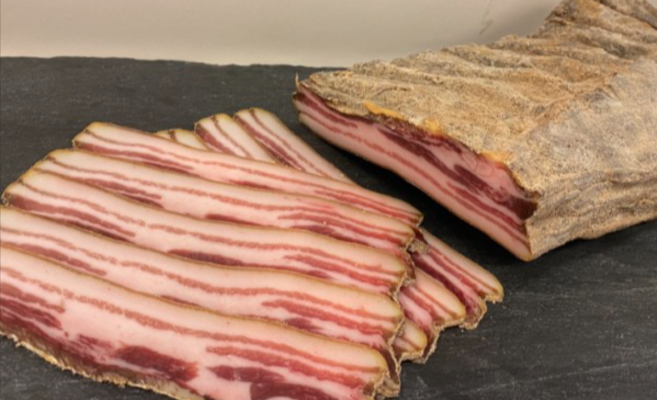 poitrine de porc séchée